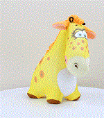 жираф желтый