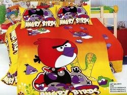 CSD101 Angry Birds, детское белье, сатин