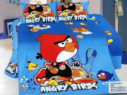 CSD102 Angry Birds, детское белье, сатин