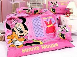 DIS009 Minnie Mouse, детское белье, сатин